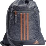 adidas Alliance II Sackpack, Black/Gold Metallic, One Size